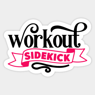 Workout Sidekick Sticker